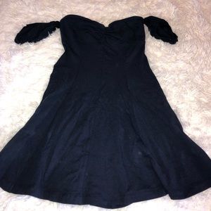 Navy blue dress